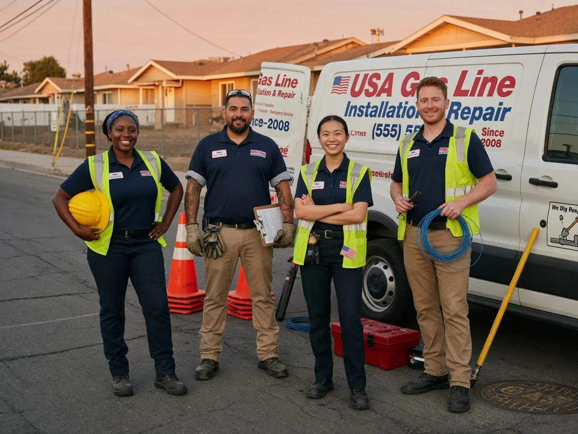 Gas Line Installation company in Gravity, IA
